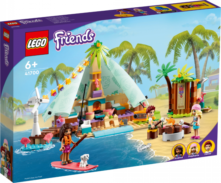 41700 LEGO® Friends Кэмпинг на пляже , 6+ лет, NEW 2022! (Maksas piegāde eur 3.99)