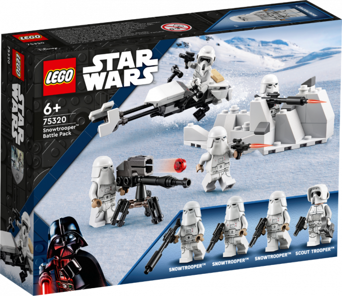 75320 LEGO® Star Wars Snowtrooper™ Боевой набор снежных пехотинцев, c 6+ лет, NEW 2022!