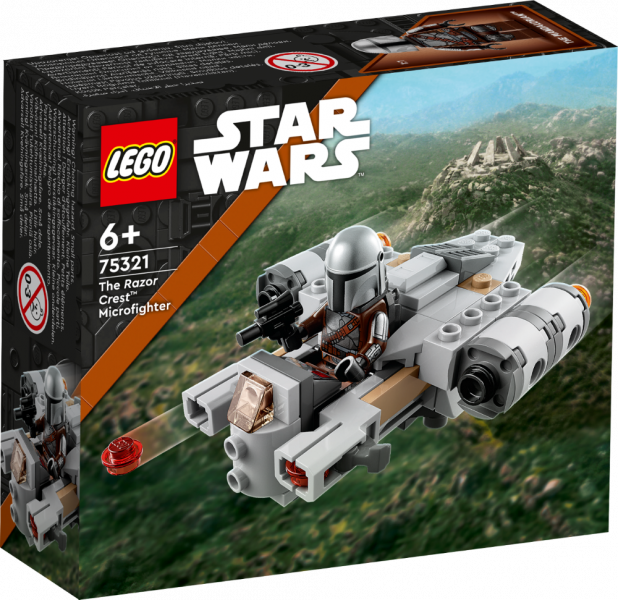 75321 LEGO® Star Wars Razor Crest™ mikrocīnītājs, 6+ gadiem, NEW 2022!