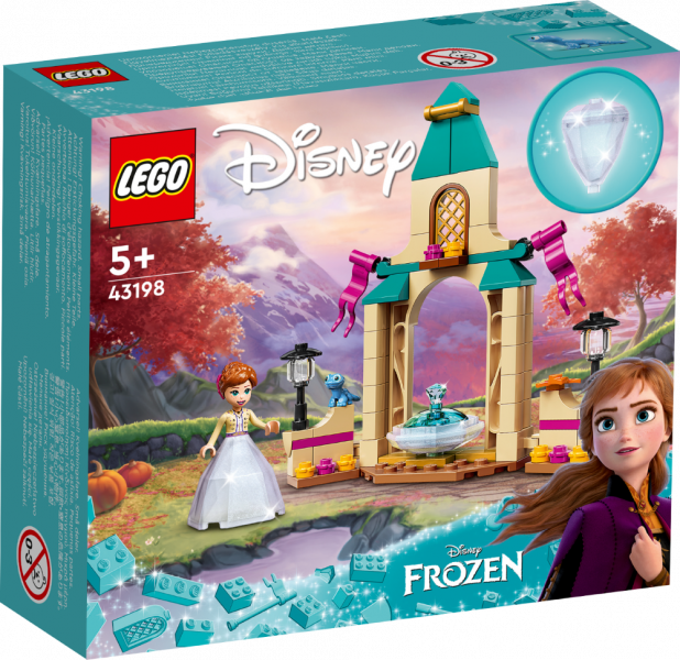 43198 LEGO® Disney Двор замка Анны, c 5+ лет, NEW 2022!