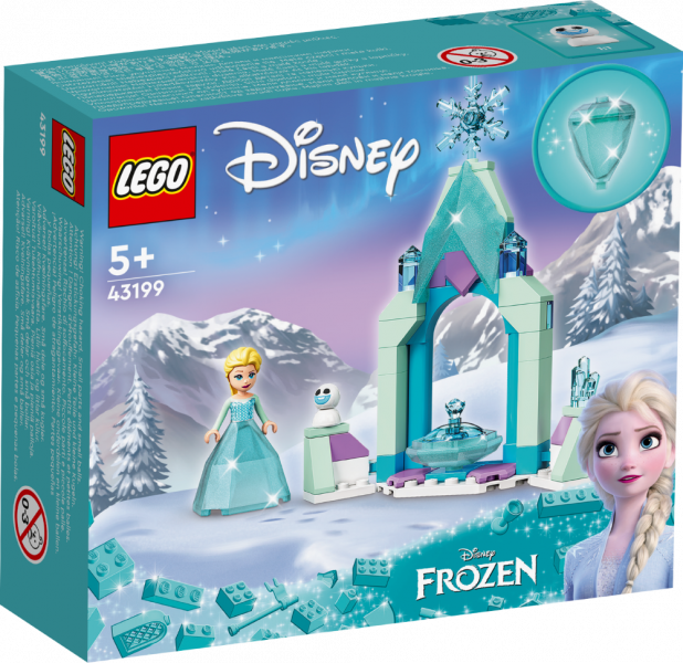 43199 LEGO® Disney Двор замка Эльзы, c 5+ лет, NEW 2022!
