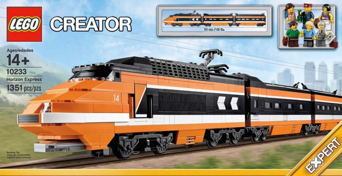10233 LEGO Creator Horizon Express 14 NEW 2012 10233 LEGO Creator LEGO Nature Babycare Moltex Huggies Pampers Libero