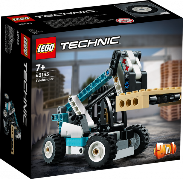 42133 LEGO® Technic Teleskopiskais iekrāvējs, no 7+ gadiem NEW 2022! (Maksas piegāde eur 3.99)