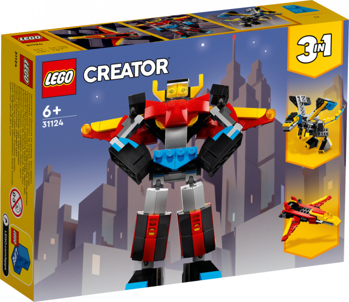 31124 LEGO® Creator Суперроботс 7+ лет NEW 2022!