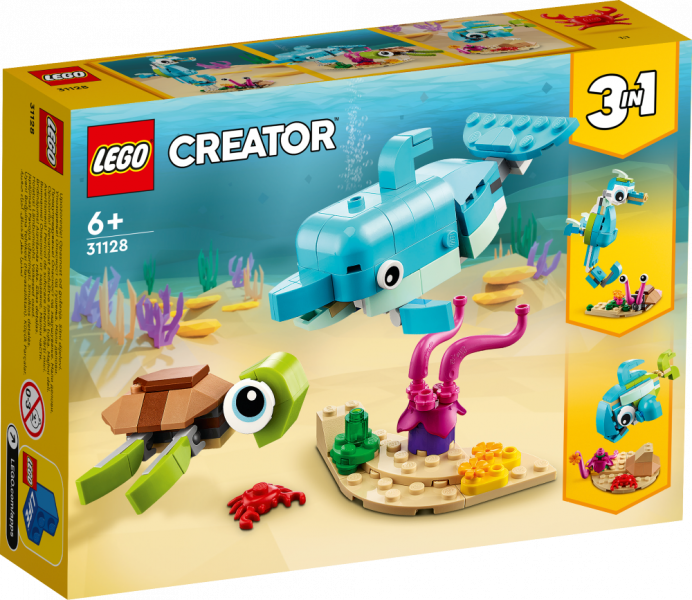 31128 LEGO® Creator Дельфин и черепаха с 6+ лет NEW 2022!