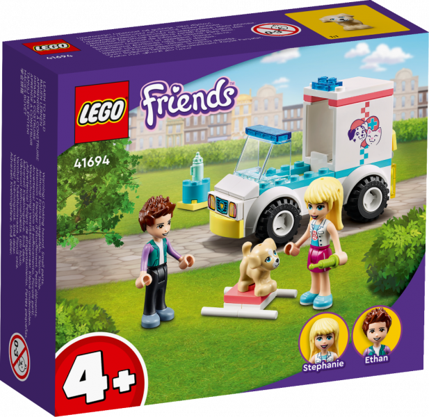 41694 LEGO® Friends Скорая ветеринарная помощь с 4+ лет NEW 2022!