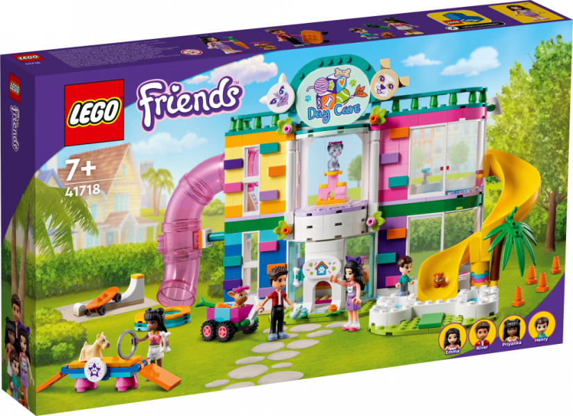 41718 LEGO® Friends Mājdzīvnieku aprūpes centrs no 7+ gadiem NEW 2022! (Maksas piegāde eur 3.99)