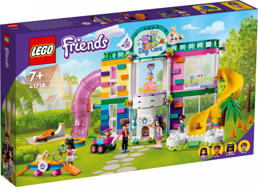 41718 LEGO® Friends Зоогостиница с 7+ лет NEW 2022! (Maksas piegāde eur 3.99)