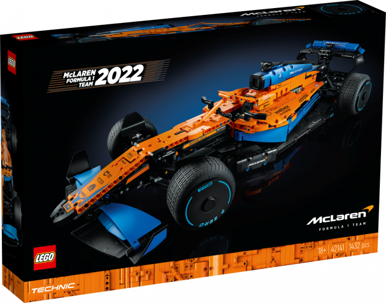 42141 LEGO® Technic McLaren Formula 1™ sacīkšu auto no 18+ gadiem (Maksas piegāde eur 3.99)