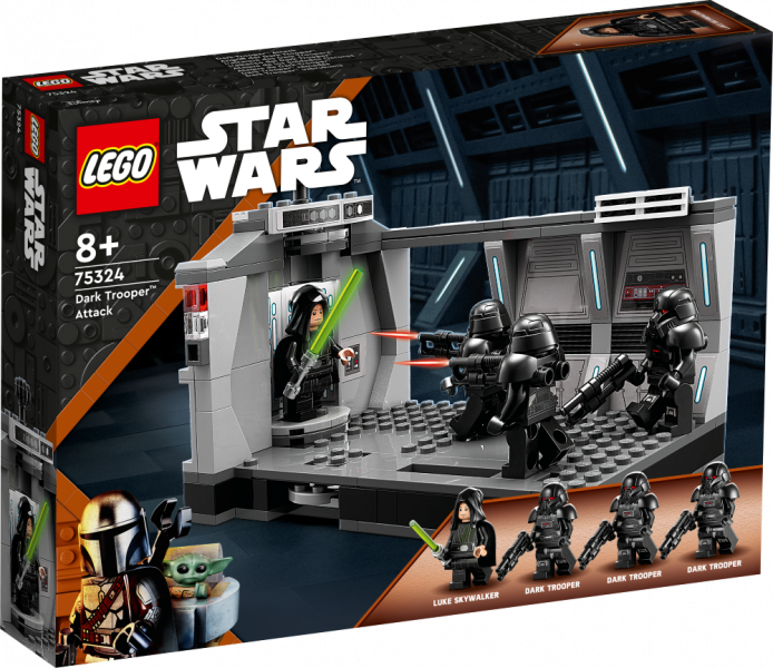 75324 LEGO® Star Wars Dark Trooper™ uzbrukums no 8+ gadiem NEW 2022!