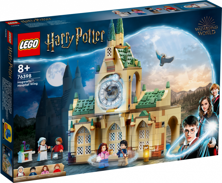 76398 LEGO® Harry Potter Больничное крыло Хогвартса, с 8+ лет NEW 2022! (Maksas piegāde eur 3.99)