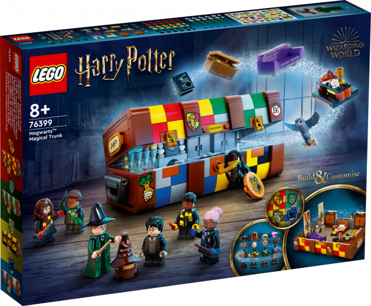 76399 LEGO® Harry Potter Волшебный чемодан Хогвартса, с 8+ лет, NEW 2022! (Maksas piegāde eur 3.99)