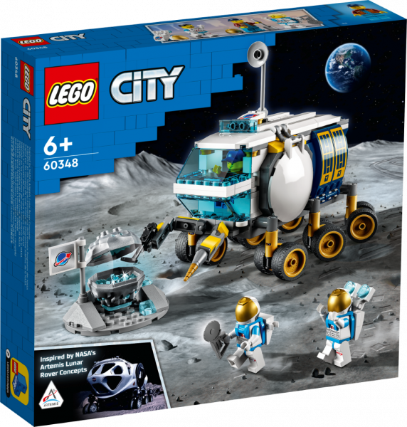 60348 LEGO® City Луноход, с 6+ лет NEW 2022! (Maksas piegāde eur 3.99)