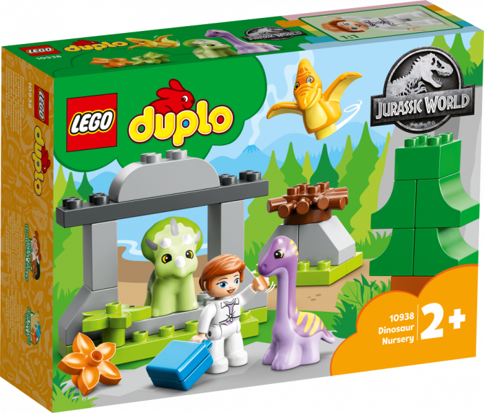 10938 LEGO® DUPLO Ясли для динозавров, с 2+ лет, NEW 2022! (Maksas piegāde eur 3.99)