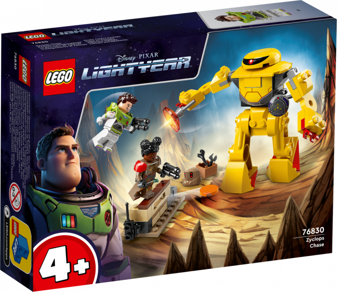 76830 LEGO® Lightyear Ciklopa pakaļdzīšanās,no 4+ gadiem, NEW 2022! (Maksas piegāde eur 3.99)