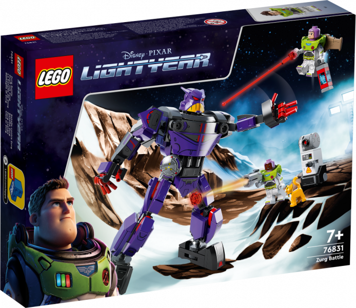 76831 LEGO® Lightyear Cīņa ar Zurgu, с +7 лет, NEW 2022! (Maksas piegāde eur 3.99)