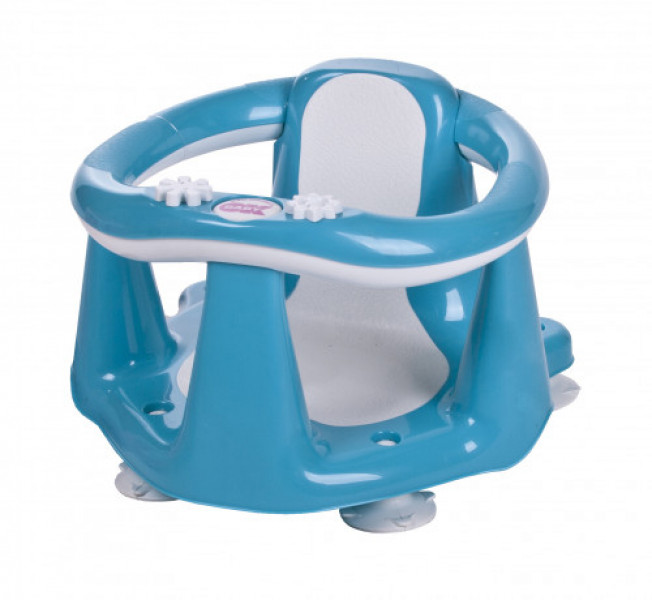 Vannas sēdeklītis ar termometru mazuļiem Zilā krāsā