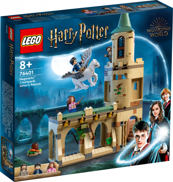 76401 LEGO® Harry Potter Двор Хогвартса: спасение Сириуса, с 8+ лет, NEW 2022! (Maksas piegāde eur 3.99)