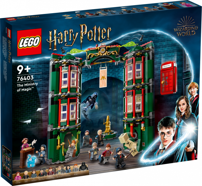 76403 LEGO® Harry Potter Министерство магии, с 9+ лет, NEW 2022! (Maksas piegāde eur 3.99)