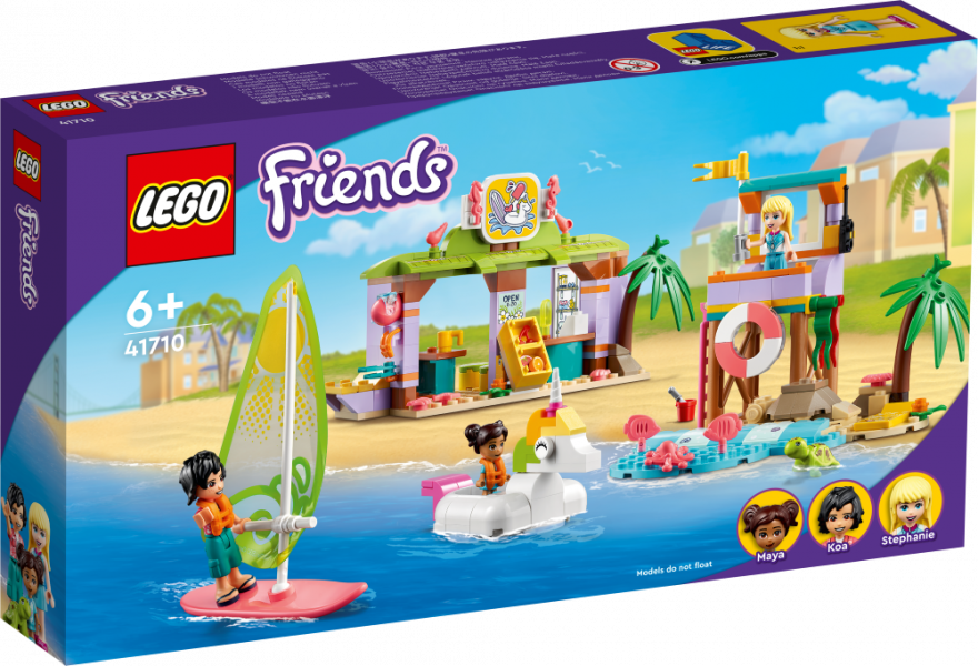 41710 LEGO® Friends Sērfotāju izklaides pludmalē, no 6+ gadiem, NEW 2022! (Maksas piegāde eur 3.99)