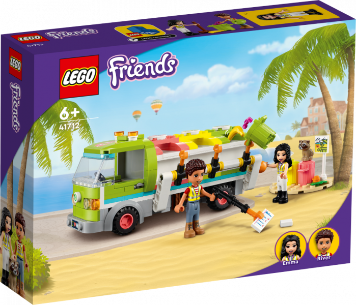 41712 LEGO® Friends Грузовик для переработки отходов, с 6+ лет, NEW 2022! (Maksas piegāde eur 3.99)