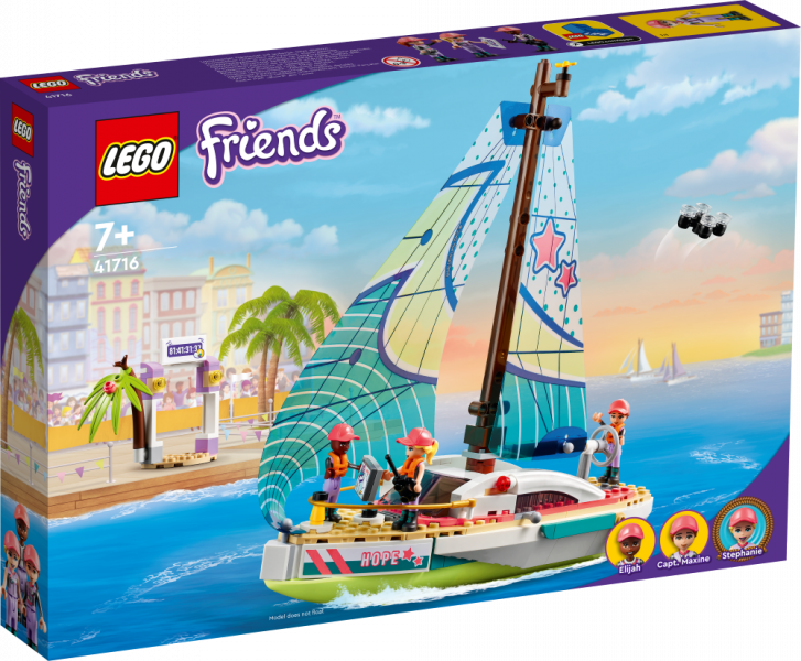 41716 LEGO® Friends Stefānijas burāšanas piedzīvojums, no 7+ gadiem, NEW 2022! (Maksas piegāde eur 3.99)