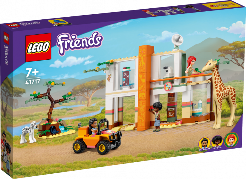 41717 LEGO® Friends Mia savvaļas dzīvnieku glābšanas centrs, no 7+ gadiem, NEW 2022! (Maksas piegāde eur 3.99)