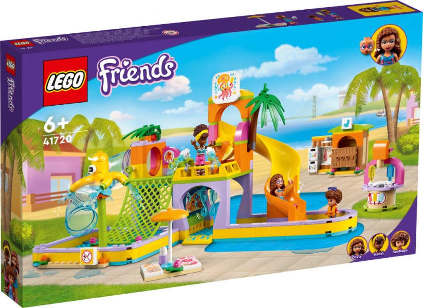 41720 LEGO® Friends Ūdens atrakciju parks, no 6+ gadiem, NEW 2022! (Maksas piegāde eur 3.99)