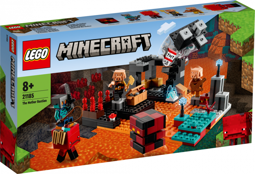 21185 LEGO® Minecraft Nether bastions, no 8+ gadiem, NEW 2022! (Maksas piegāde eur 3.99)