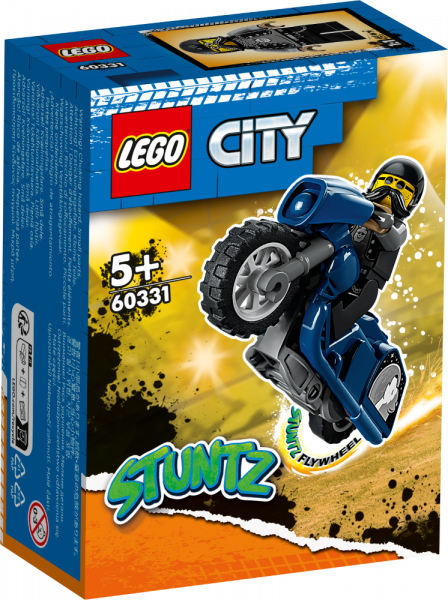 60331 LEGO® City Tūrisma triku motocikls, no 5+ gadiem, NEW 2022!