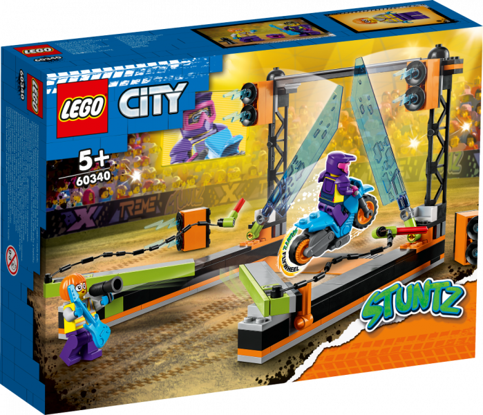 60340 LEGO® City Трюковое испытание «Клинок», с 5+ лет, NEW 2022! (Maksas piegāde eur 3.99)