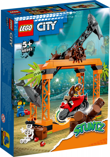 60342 LEGO® City Haizivs uzbrukuma triku izaicinājums,no 5+ gadiem, NEW 2022! (Maksas piegāde eur 3.99)