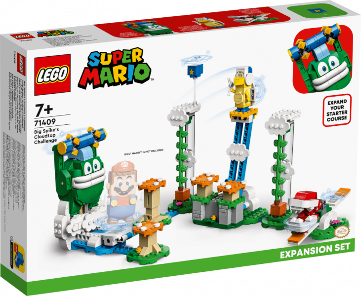 71409 LEGO® Super Mario Big Spike mākoņu izaicinājuma paplašinājuma maršruts, no 7+ gadiem, NEW 2022! (Maksas piegāde eur 3.99)