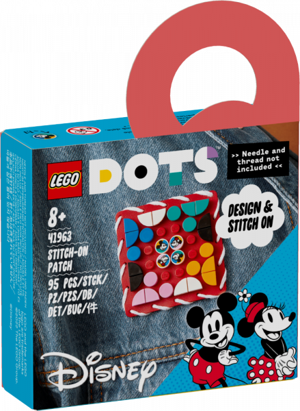 41963 LEGO® DOTS Mikipeles un Minnijas uzšuve, no 8+ gadiem, NEW 2022!