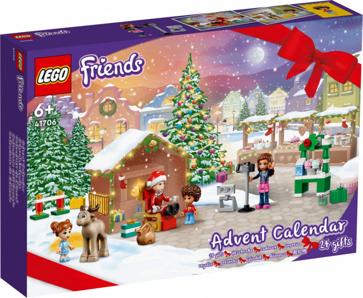 41706 LEGO® Friends Adventes kalendārs, с 6+ лет, NEW 2022! (Maksas piegāde eur 3.99)