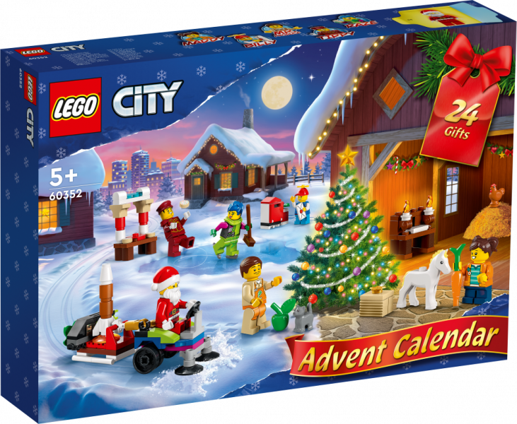 60352 LEGO® City Adventes kalendārs, no 5+ gadiem, NEW 2022!