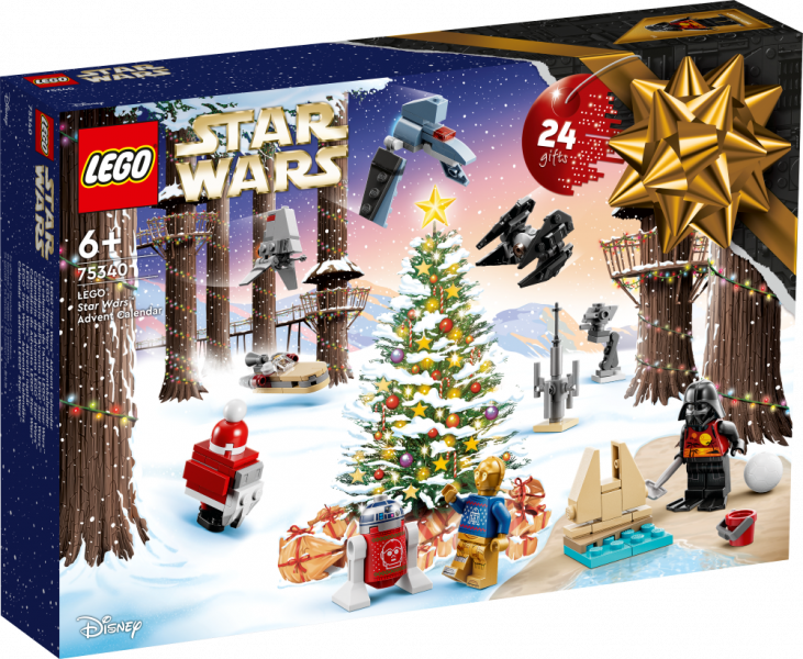 75340 LEGO® Star Wars™ Adventes kalendārs, no 6+ gadiem, NEW 2022! (Maksas piegāde eur 3.99)