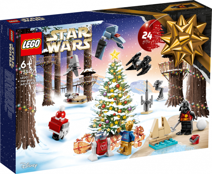 75340 LEGO® Star Wars™ Adventes kalendārs, с 6+ лет, NEW 2022! (Maksas piegāde eur 3.99)