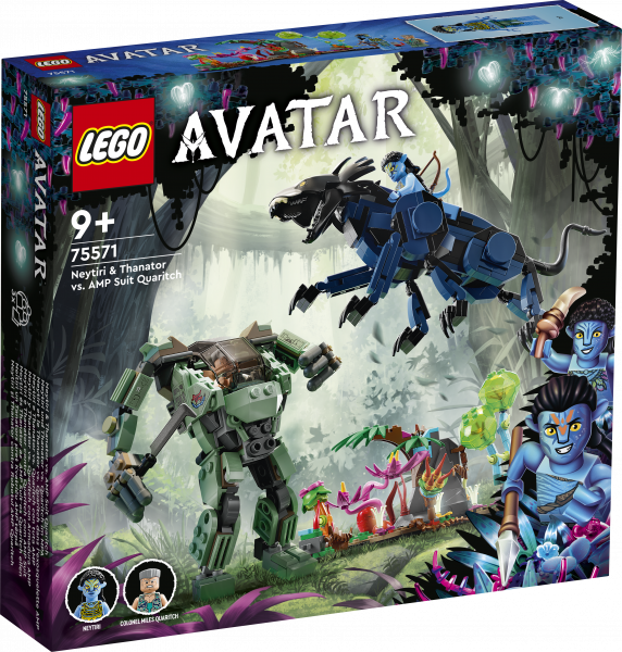 75571 LEGO® Avatar Neitiri un Tanators pret Kvatriču AMP tērpā,no 9+ gadiem, NEW 2022! (Maksas piegāde eur 3.99)