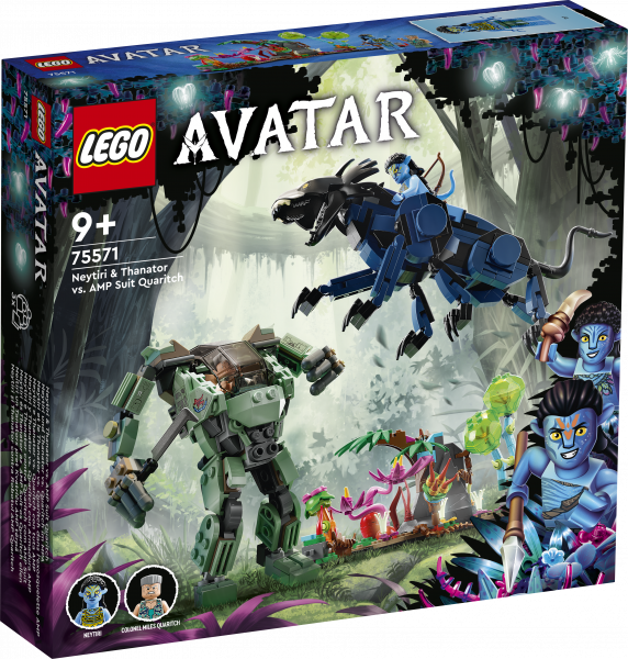 75571 LEGO® Avatar Нейтири и танатор против Майлза Куорича в УМП Скафандре , с 9+ лет, NEW 2022! (Maksas piegāde eur 3.99)