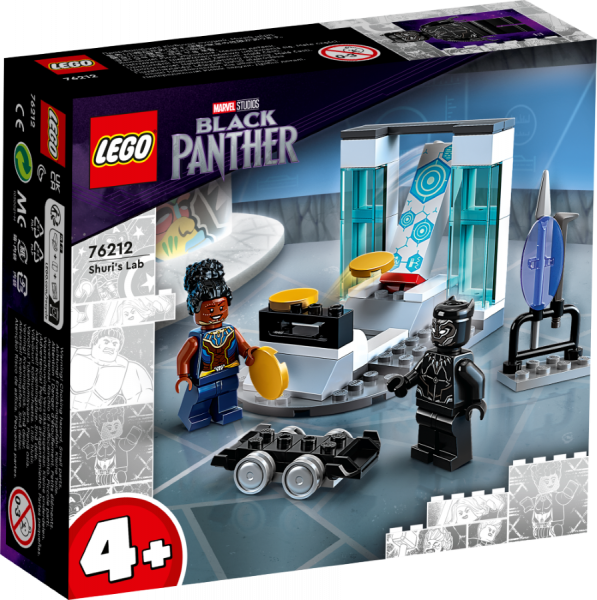 76212 LEGO® Marvel Лаборатория Шури, с 4+ лет, NEW 2022! (Maksas piegāde eur 3.99)