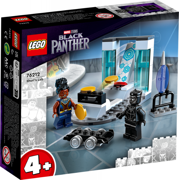 76212 LEGO® Marvel Shuri laboratorija, no 4+ gadiem, NEW 2022! (Maksas piegāde eur 3.99)