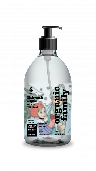 Purenn Trauku mazgāšanas līdzeklis jūtīgai ādai Winter Fairytale bez aromāta, 500ml