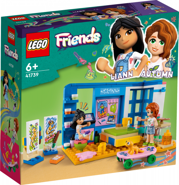 41739 LEGO® Friends Комната Лиэнн, с 6+ лет, NEW 2023!