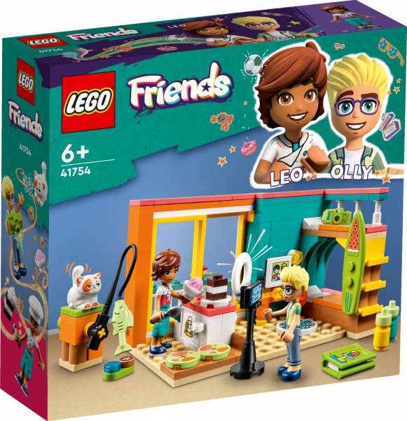 41754 LEGO® Friends Leo istaba, no 6+ gadiem, NEW 2023!