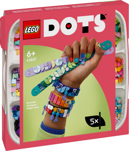 41807 LEGO® DOTS Aproču dizainera megalielais komplekts, no 6+ gadiem, NEW 2023!