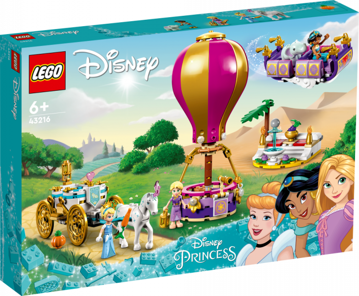 43216 LEGO® Disney Princeses apburtais ceļojums, no 6+ gadiem, NEW 2023!