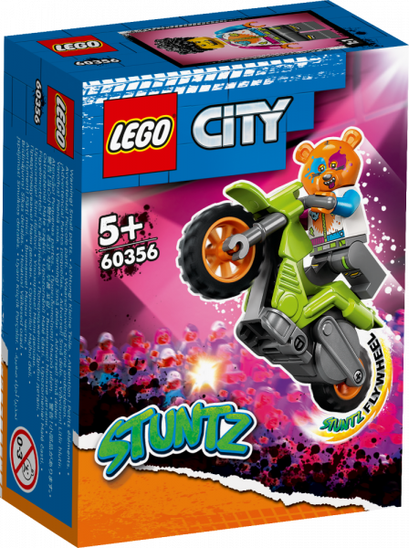 60356 LEGO® City Lāča triku motocikls, no 5+ gadiem, NEW 2023!