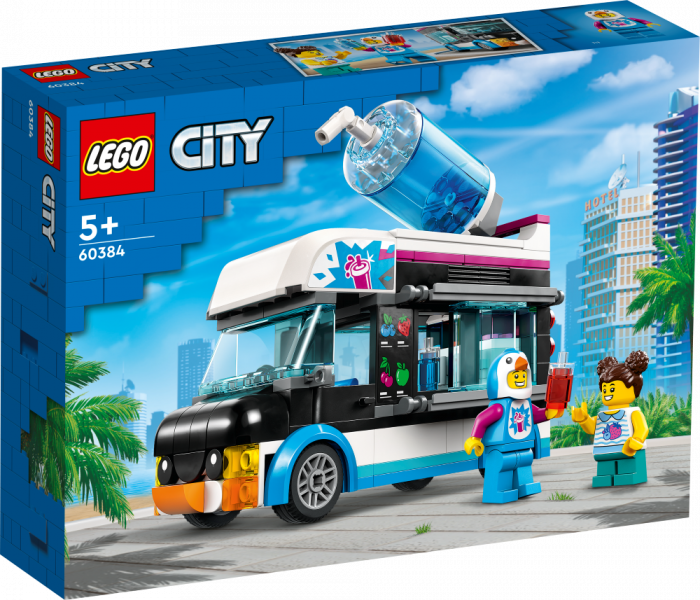 60384 LEGO® City Pingvīna sorbeta busiņš, no 5+ gadiem, NEW 2023!