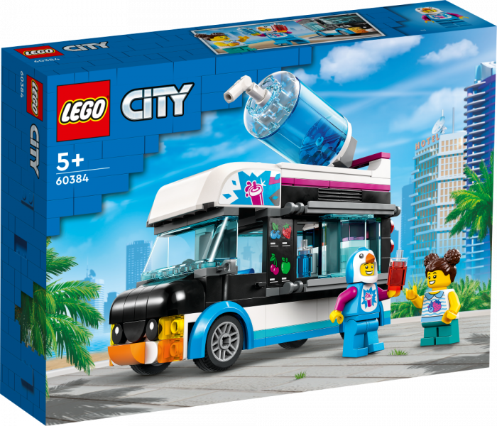 60384 LEGO® City Коктейльный фургон пингвина, с 5+ лет, NEW 2023!